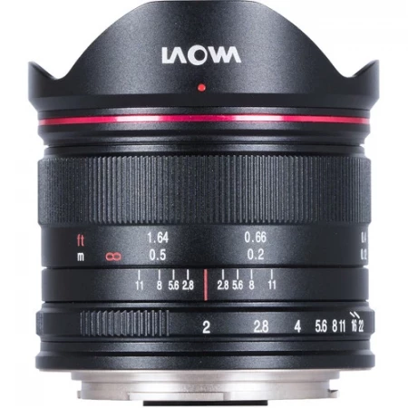 Laowa 7.5mm f2 MFT Lens for Micro Four Thirds Ultra-Light Version (Black)